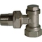 Radiator foot valve Type: 2454 Brass Right-angled model Drainable Fillable Tailpiece/Inner thread